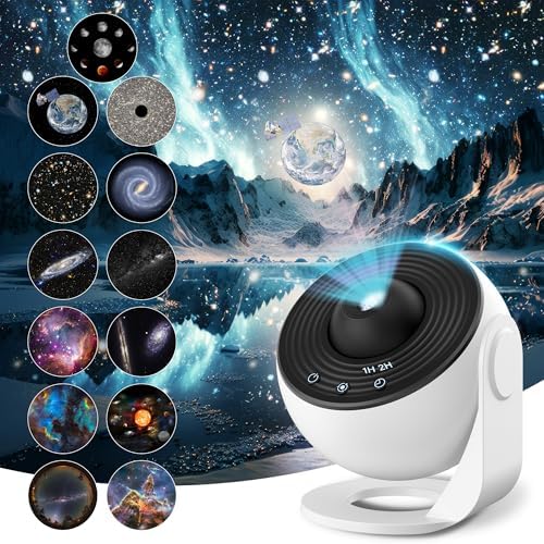 12 in 1 Planetarium Projector - White