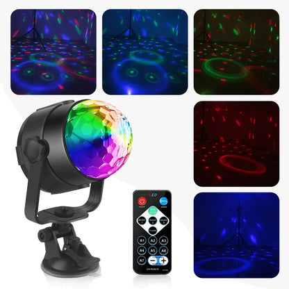 Portable Multi colored Disco Light