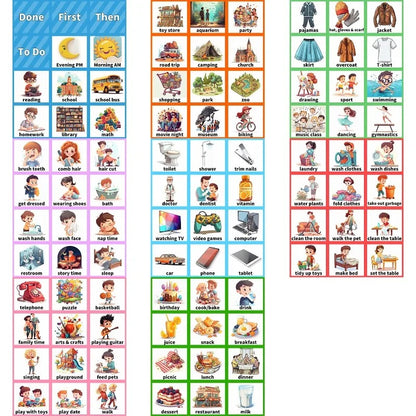 Kids Visual Timetable Planner