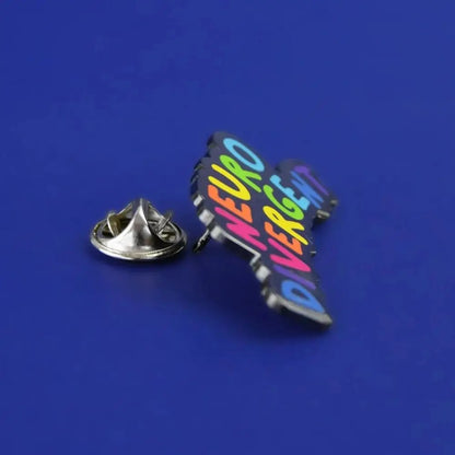 Neurodivergent Rainbow Enamel Pin Badge – Celebrate Neurodiversity