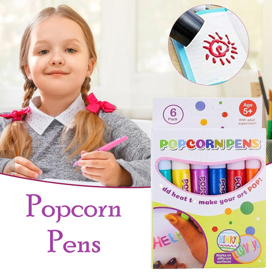 Popcorn Coloring Pens