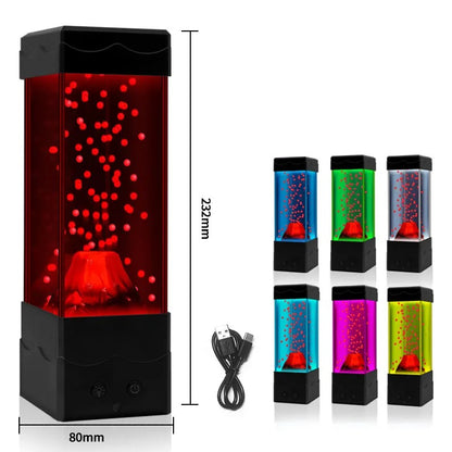 RBG Volcano Lava Lamp