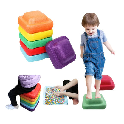 Colorful Balance Stepping Stones