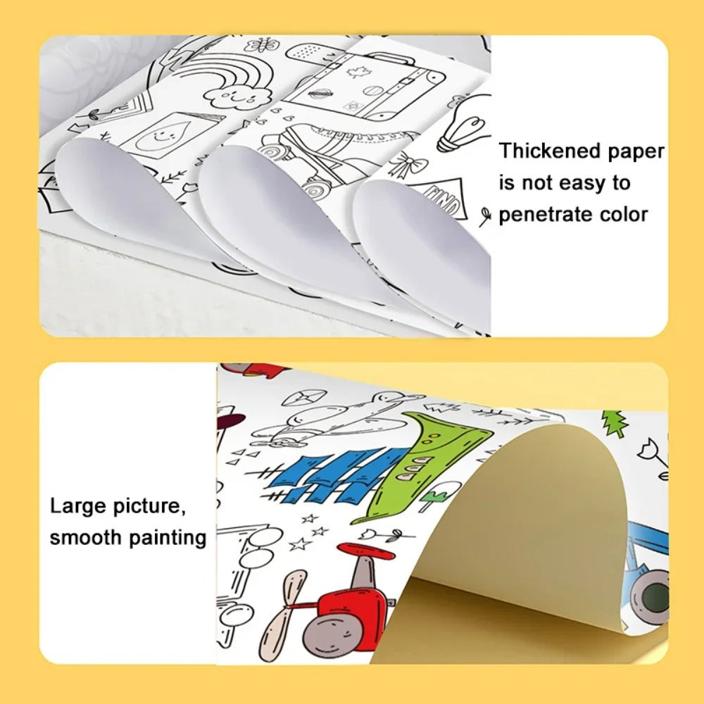 Children’s Drawing Roll – Creative Art Paper Roll for Kids