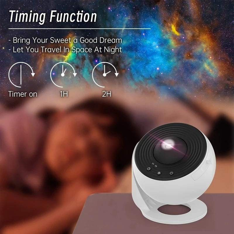 12 in 1 Planetarium Projector - White