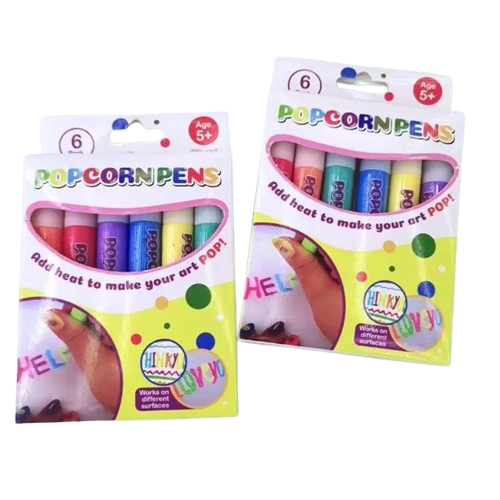 Popcorn Coloring Pens