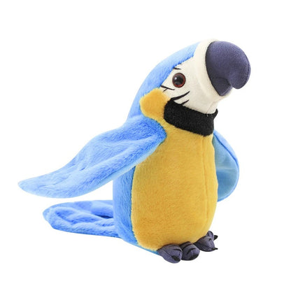 Interactive Talking Plush Parrot Toy